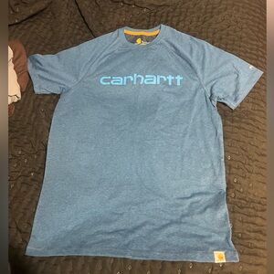 Carhartt blue and orange men’s tee